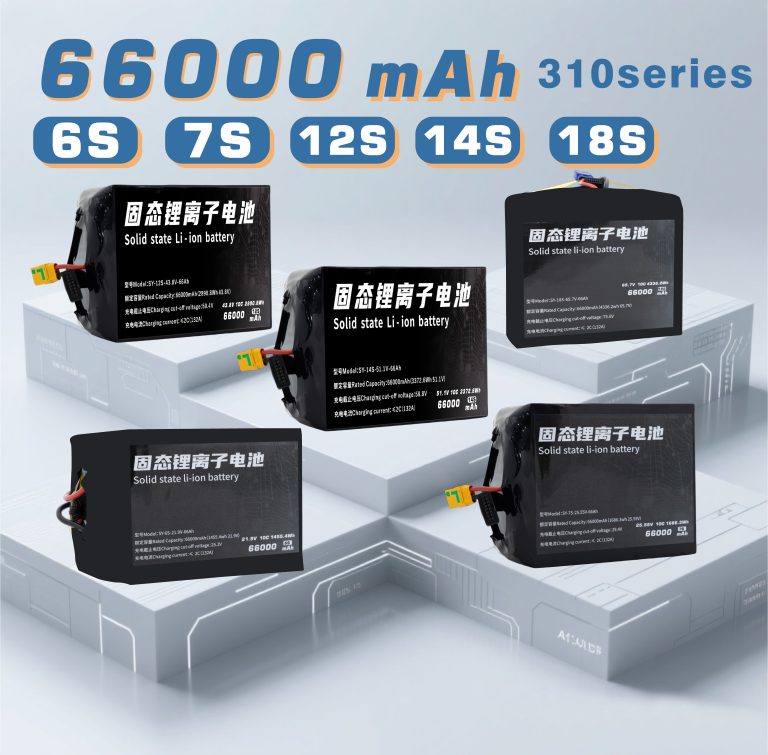 310 Series 6S 7S 12S 14S 18S 66000mAh Long-range,High-security high-energy, high-density, high-voltage and high-rate lithium batt