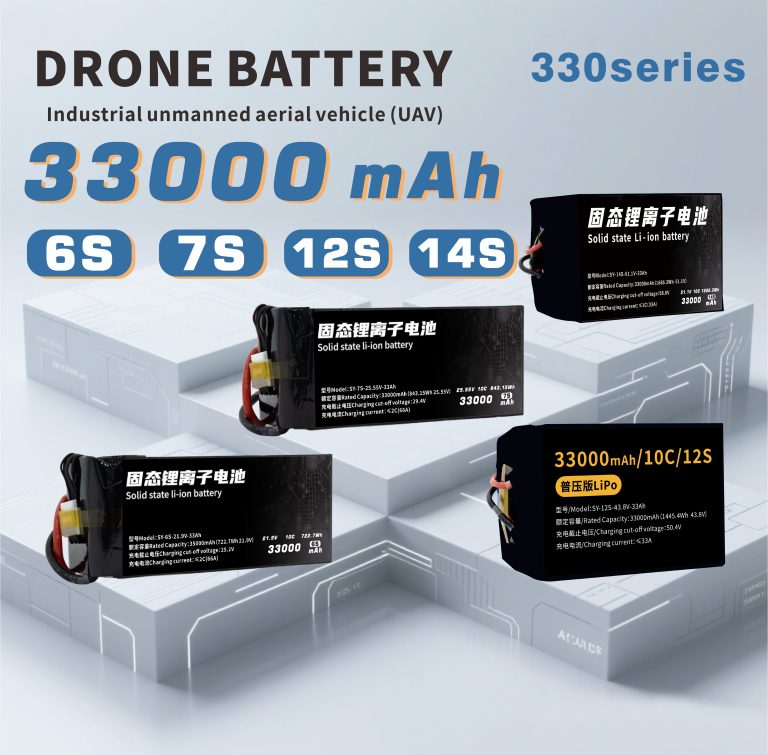 310 Series 6S 7S 12S 14S 33000mAh Long-range,High-security high-energy, high-density, high-voltage and high-rate lithium batt