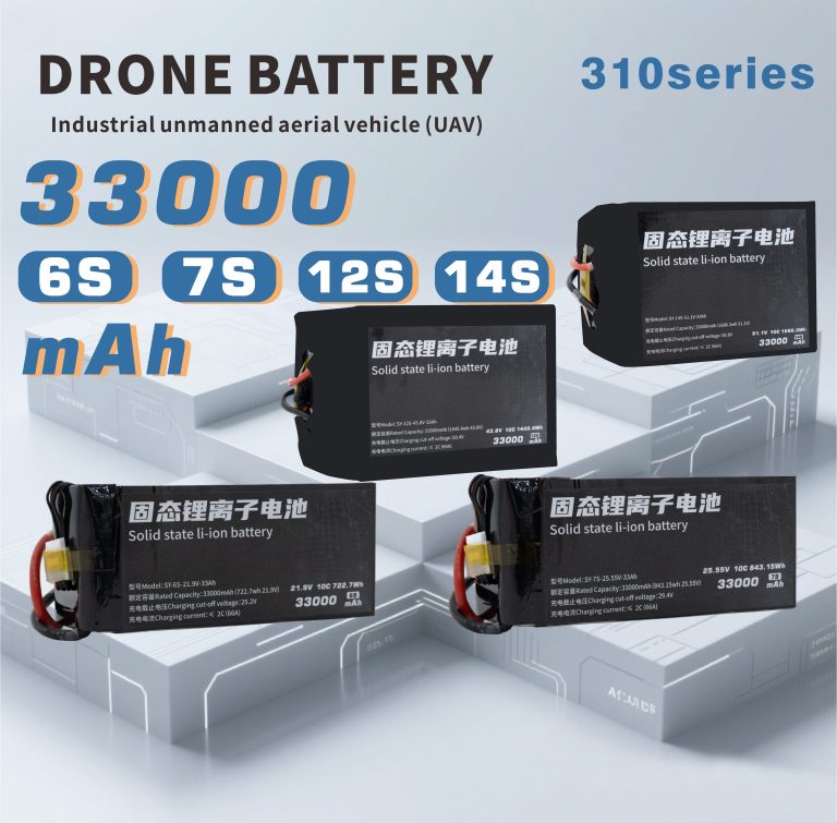310 Series 6S 7S 12S 14S 33000mAh Long-range,High-security high-energy, high-density, high-voltage and high-rate lithium batt