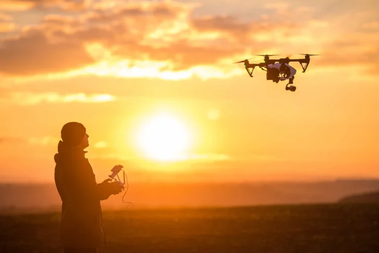 1Aerial photography by drone