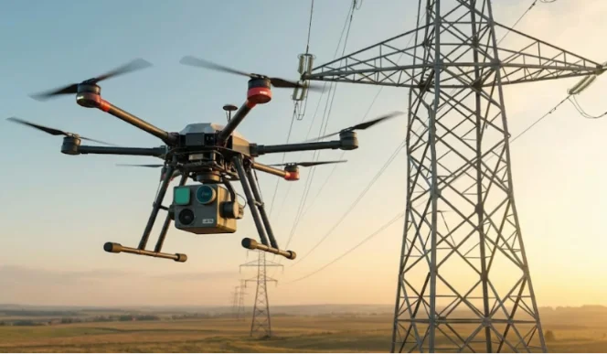 BVLOS Power Line Inspections Meeting Safety Reserves with 310Whkg Batteries