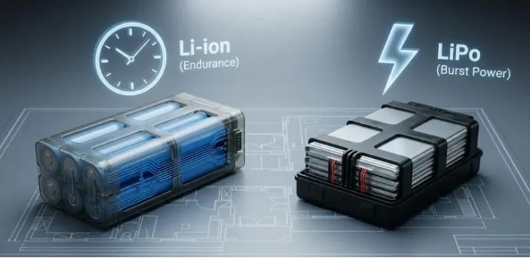 Li-ion vs LiPo for Industrial Drones Endurance & Cost Guide