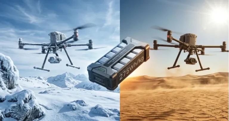 UAV Battery Performance in Cold Weather & Hot Climates